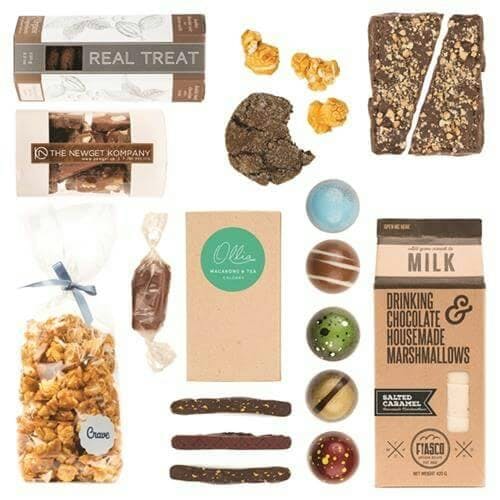 delicious products inside big sky alberta gift basket
